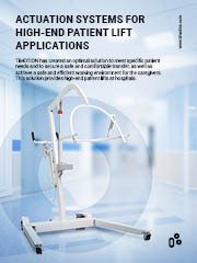 Actuation Systems For High-End Patient Lift Applications_Flyer_TiMOTION